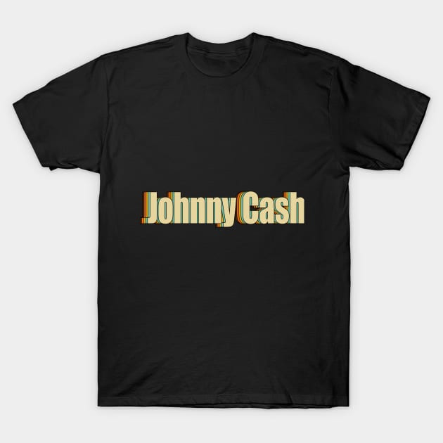 JOHNNY CASH VINTANGE T-Shirt by DESKPOP PODCAST